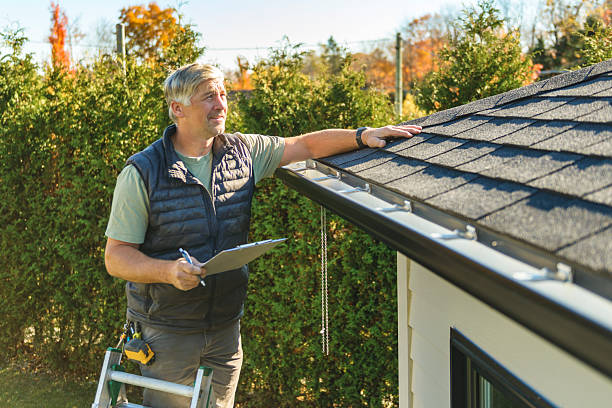 Professional Roofing technician working in Smith Mills, MA